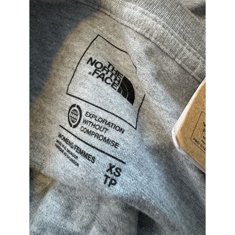 THE NORTH FACE Women's Half Dome Tank Gray White Size XS NWT Sleeveless Top $30 - Picture 10 of 10